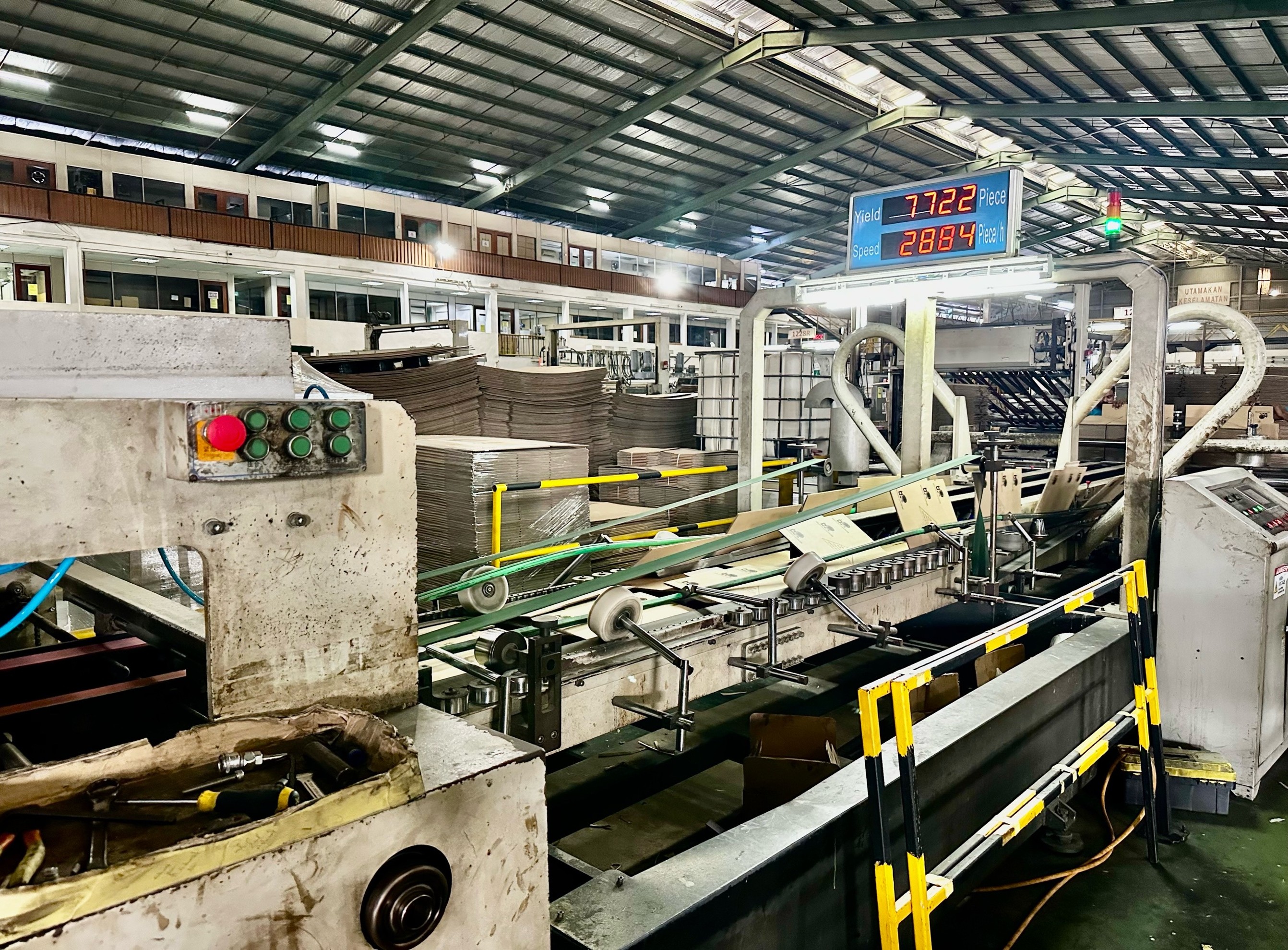 Automatic Folder Gluer Corrugated Machine